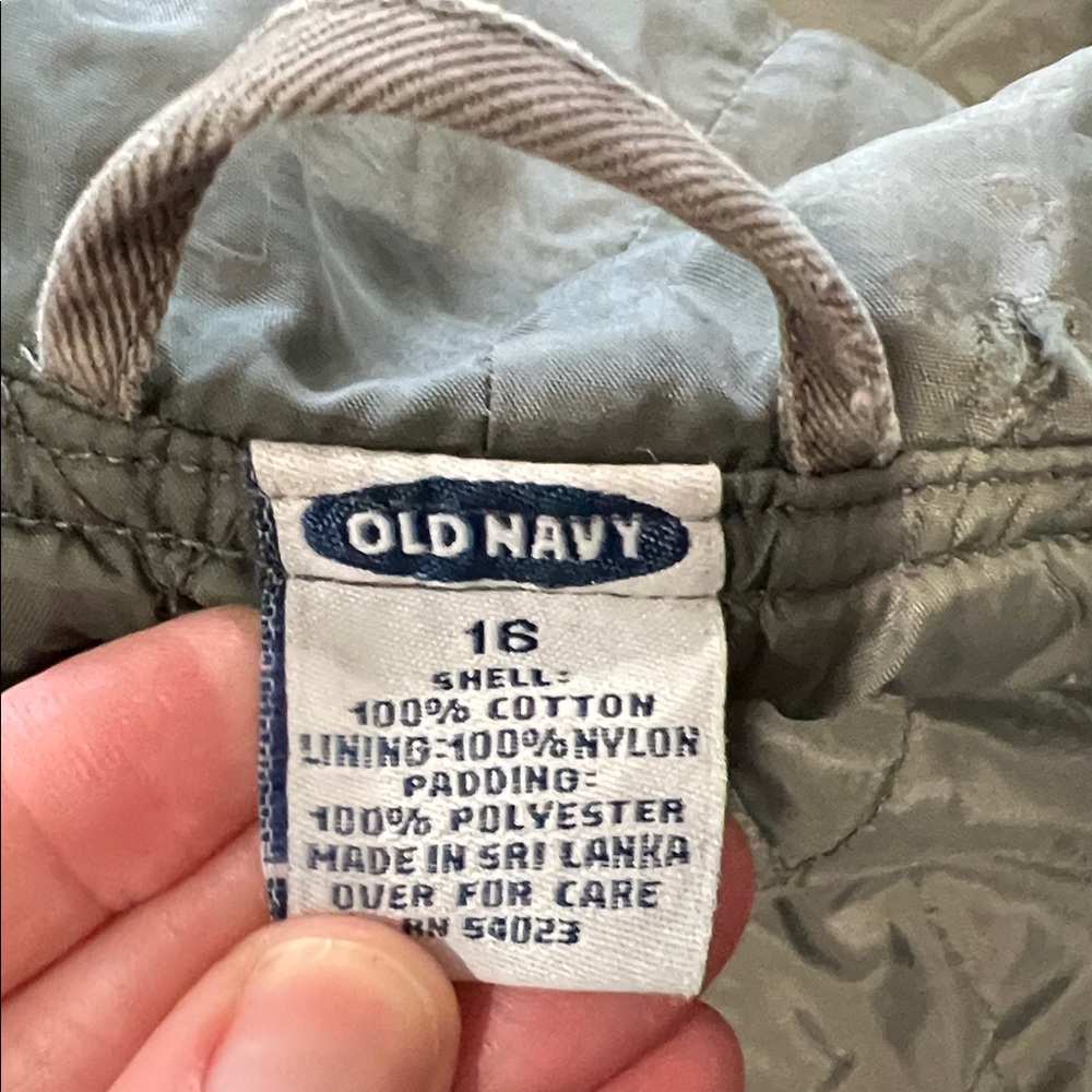 Vintage Y2K Old Navy Oversized Barn Jacket with Pockets Jacket Sz 16 - Picture 7 of 11